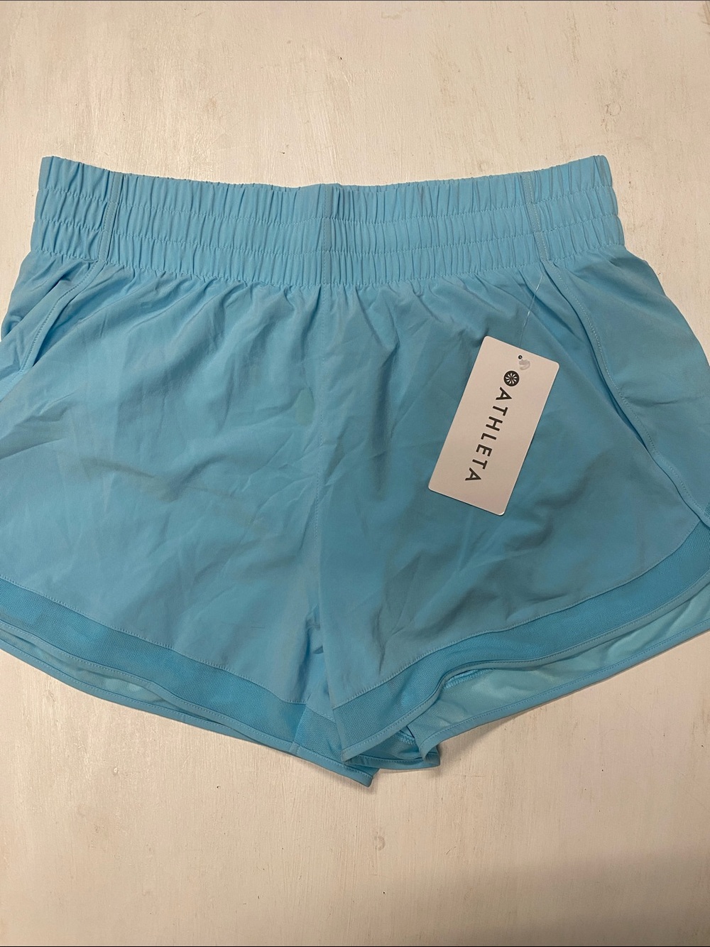 Athleta Sky Blue Women's Athletic Running Shorts